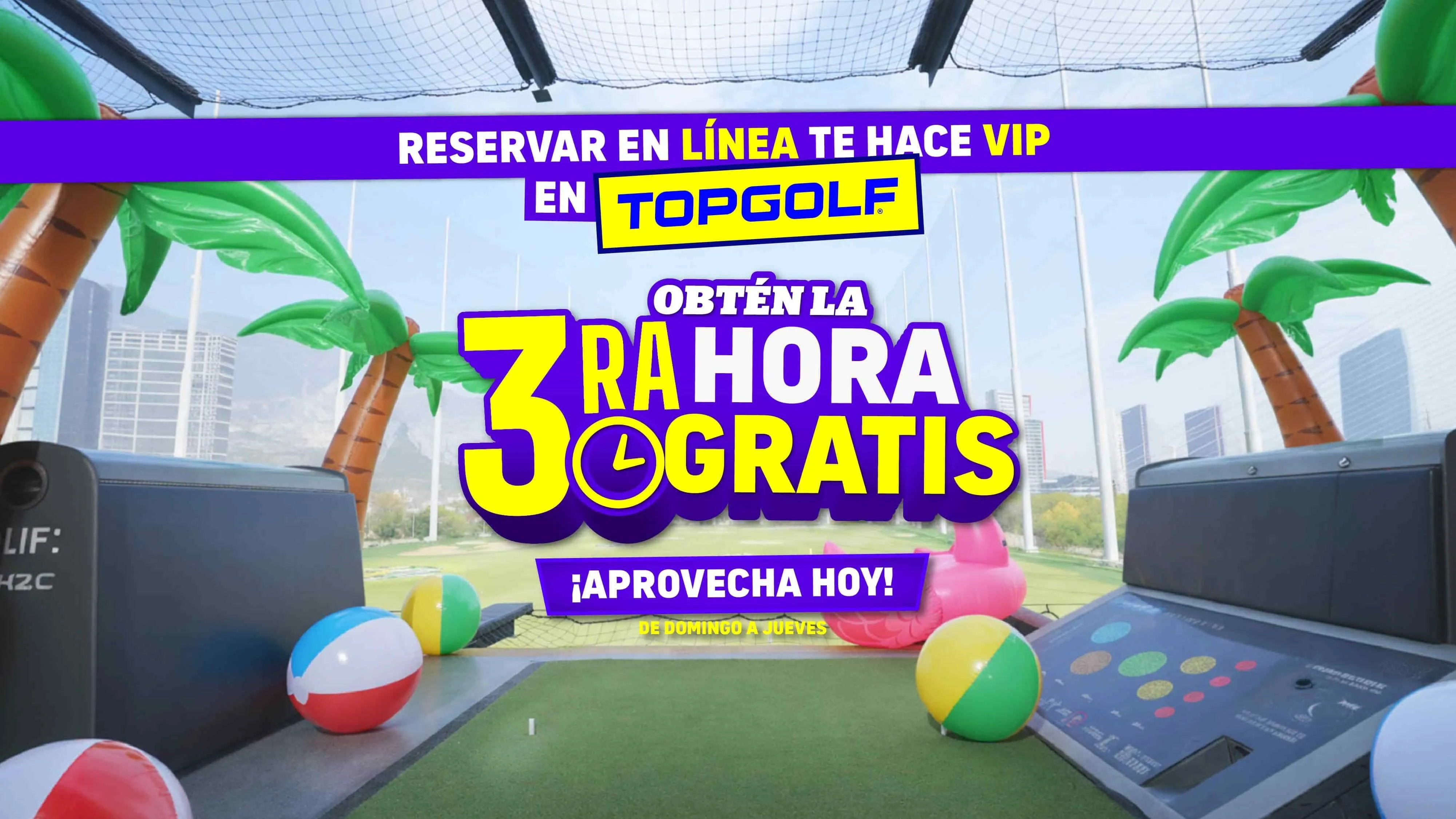 3RA HORA GRATIS